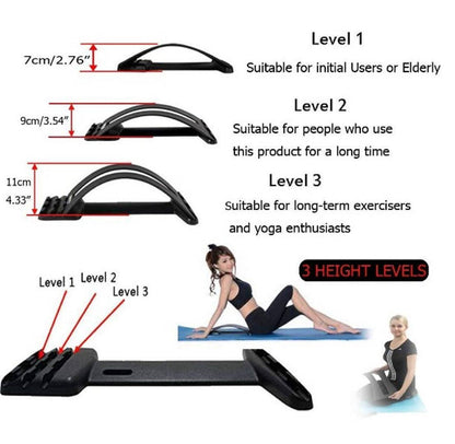 SPINEZY™- BACK STRETCHER, MASSAGER AND SUPPORT TOOL